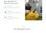 design squarespace website , squarespace redesign, landing page, author website